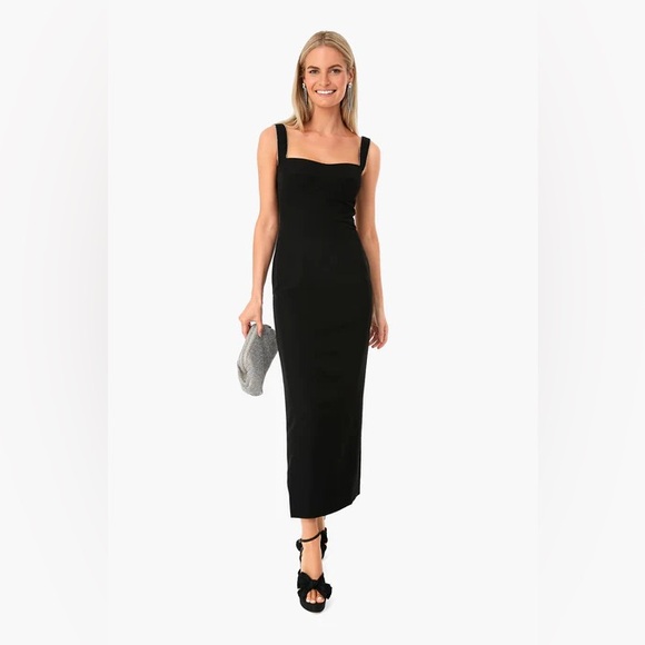 Saloni Black Rachel C Dress - Picture 1 of 10
